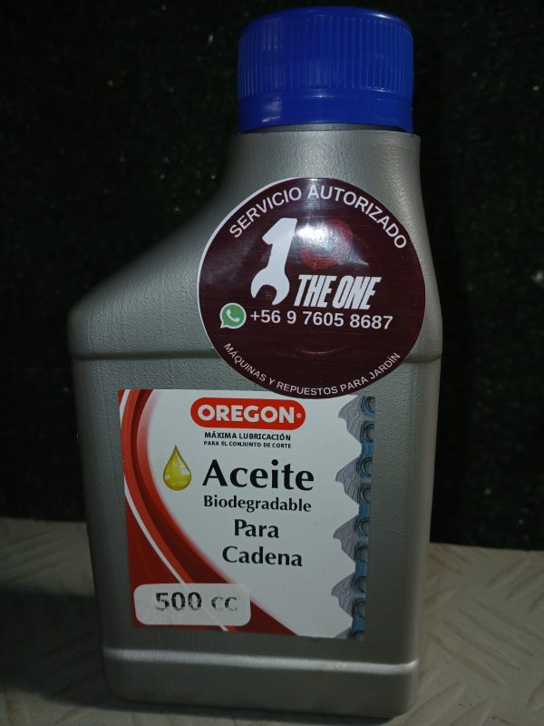 Aceite Cadena Biodegradable 500cc.